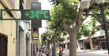 termometro de la calle marques de campo de denia