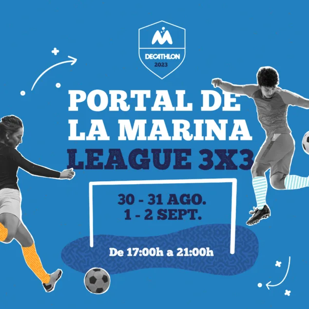 Portal de la Marina y Decathlon colaboran en la organización del primer torneo de fútbol mixto infantil 3x3 1 Imagen: Torneo de fútbol mixto infantil