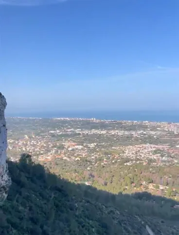 Vistas desde la Cova de l’Aigua