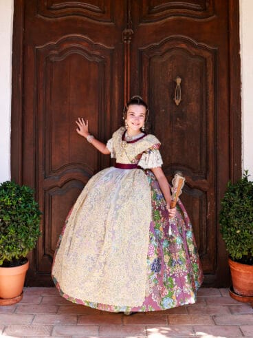 Candela Marco, fallera mayor infantil 2024 de Dénia