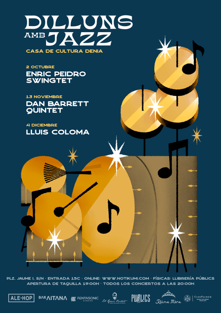 Cartel completo y calendario Dilluns al Jazz