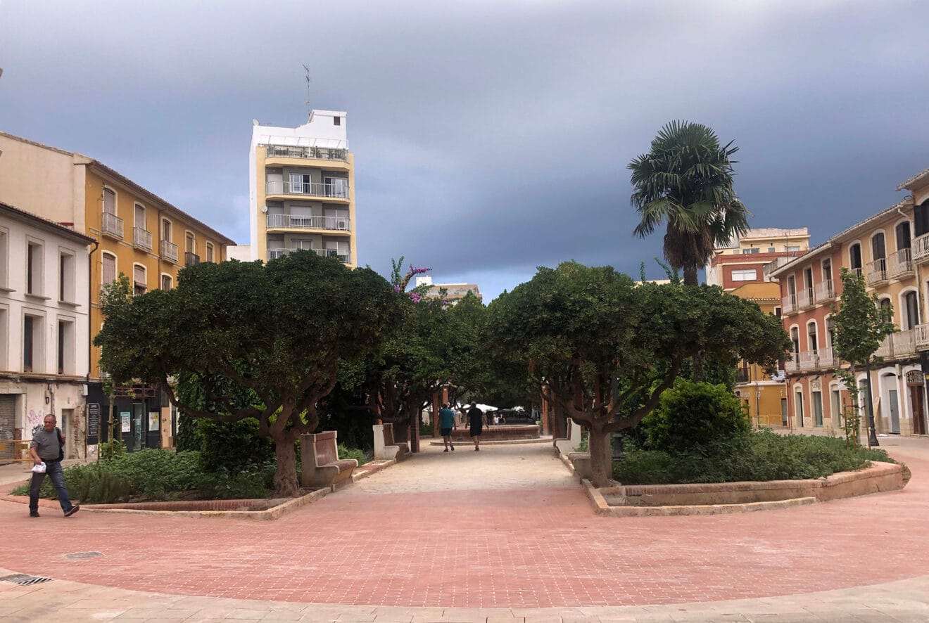 El centro de Dénia por primera vez abierto desde 2022
