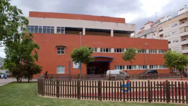 entrada del centro de salud de denia