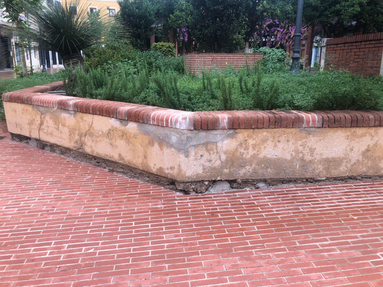 Huecos pendientes tras las obras