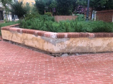 Huecos pendientes tras las obras