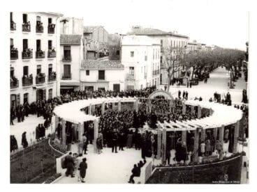 Inauguración de la Plaza del Cristo Rey | Arxiu Municipal de Dénia