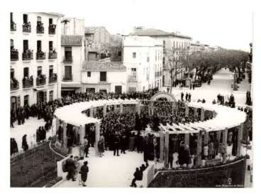Inauguración de la Plaza del Cristo Rey | Arxiu Municipal de Dénia