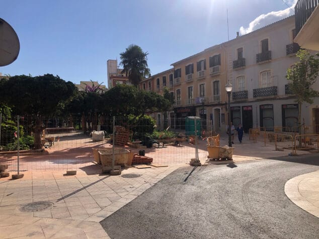 La nueva Glorieta de Dénia ya encara el esperado fin de sus obras 1 Imagen: La nueva Glorieta desde Pare Pere