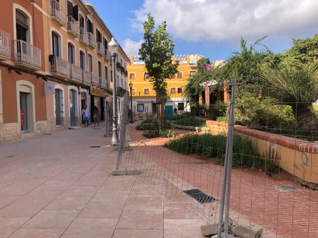 La nueva Glorieta de Dénia ya encara el esperado fin de sus obras 3 lateral de la glorieta