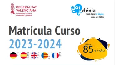 matricula eoi xabia y denia