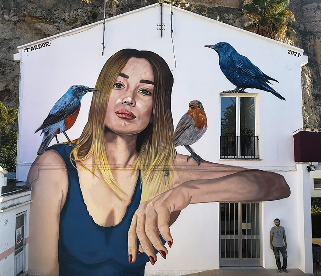 Mural en Protección Civil de Dénia