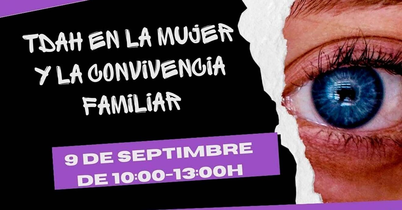 Portada de la conferencia de la Asociación TDAH+16 en Dénia