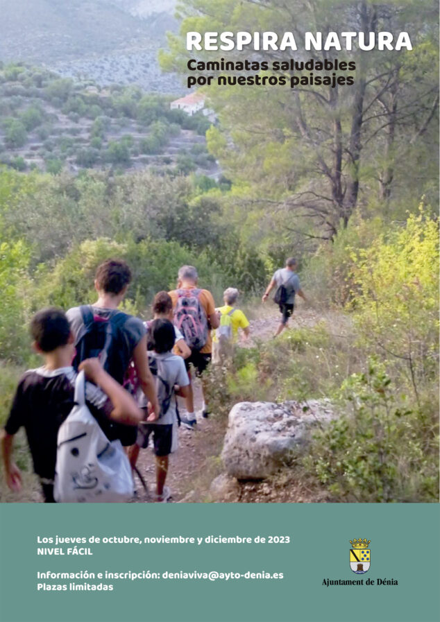 Imagen: Portada del programa 'Respira natura, caminatas saludables por nuestros paisajes'