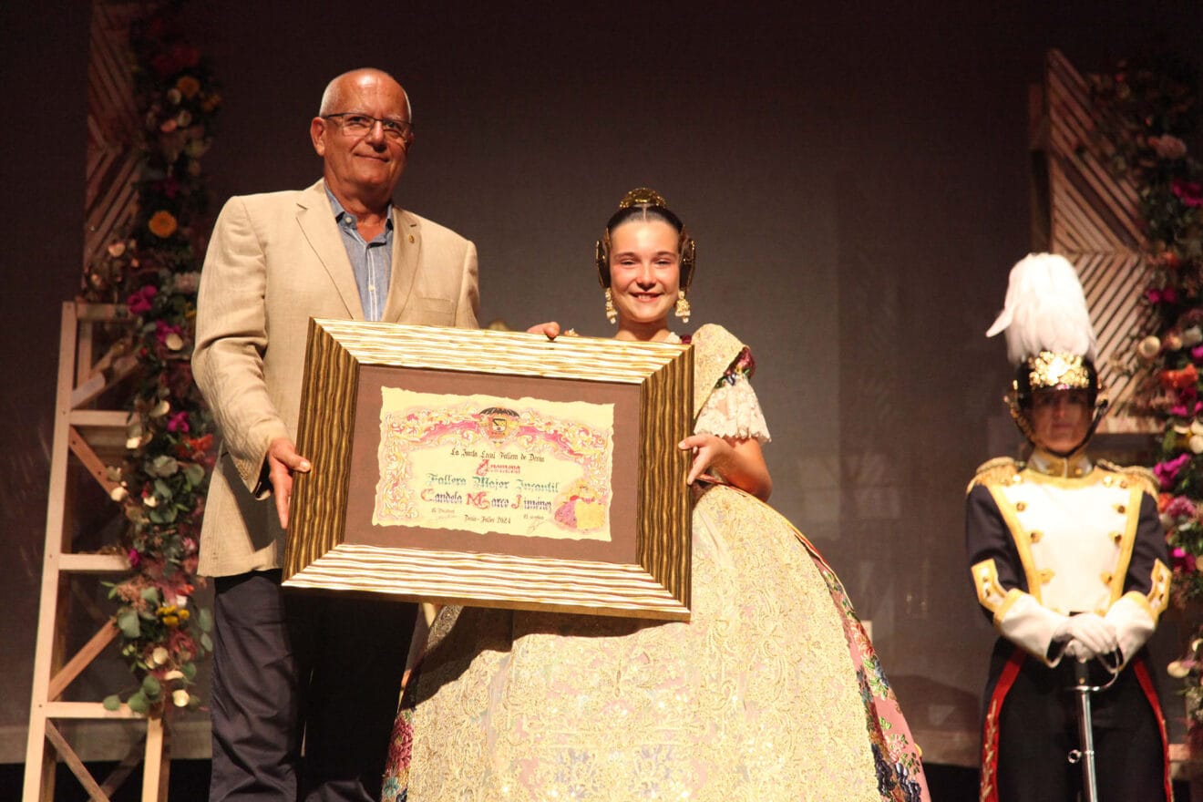 Presentación Candela Marco, Fallera Mayor Infantil de Dénia 19