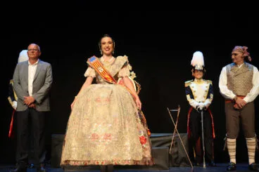 Presentación de Mar Moncho, Fallera Mayor de Dénia