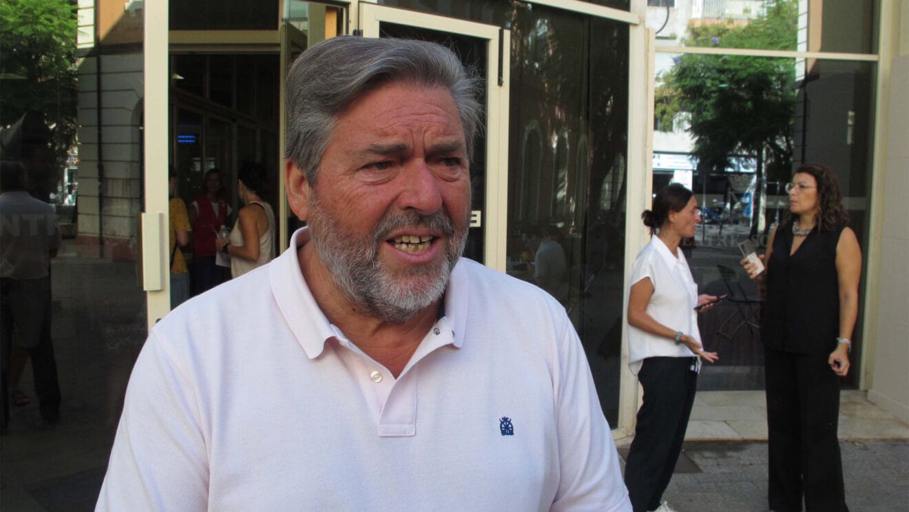 Rafa Carrió, concejal de Salut de Dénia, en la Maratón de donación de sangre