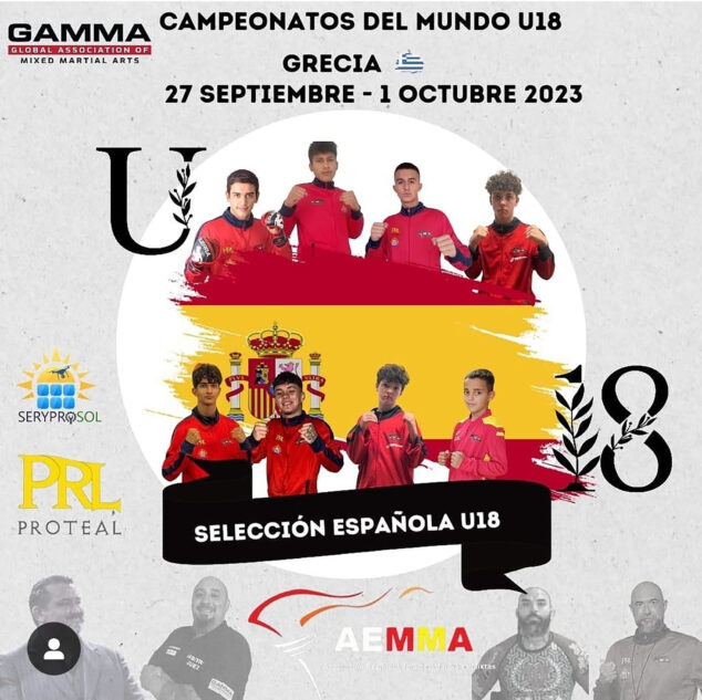 Imagen: Selección española para el Campeonato Mundial GAMMA U18