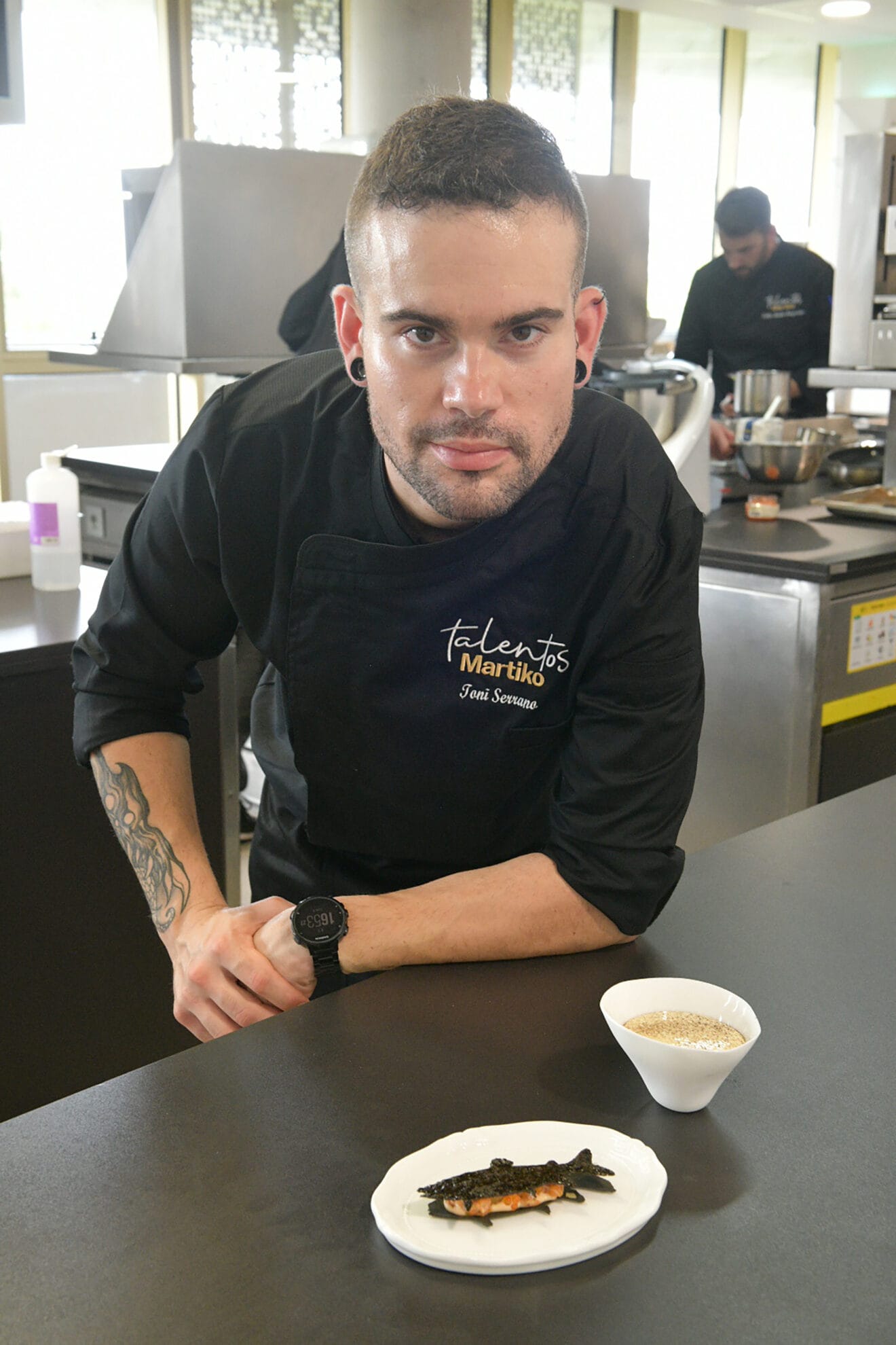 Toni Serrano, chef en Quique Dacosta Dénia