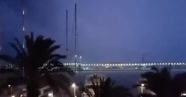 tormenta sobre denia