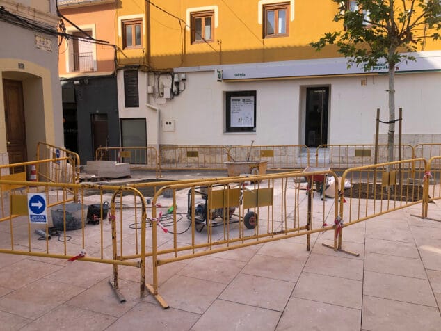 La nueva Glorieta de Dénia ya encara el esperado fin de sus obras 8 trabajos todavia pendientes junto a la carretera