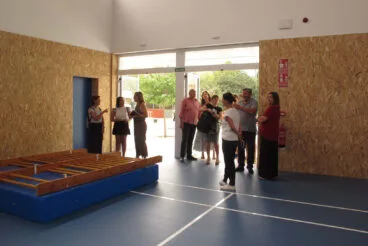Visita al nuevo aulario del Pou de la Muntanya 02