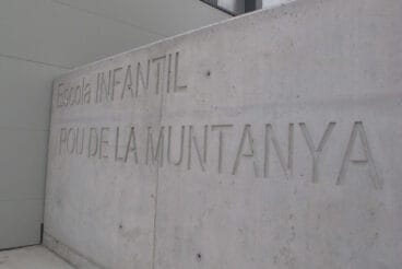 Visita al nuevo aulario del Pou de la Muntanya 07