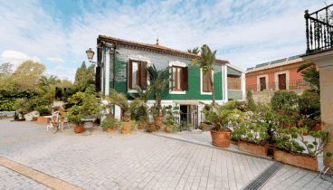 Amplios jardines de Hotel Palau Verd