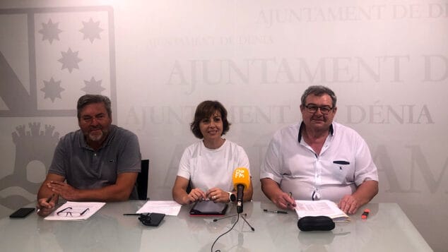 Imagen: Comparecencia para anunciar la subida del recibo del agua y el IBI