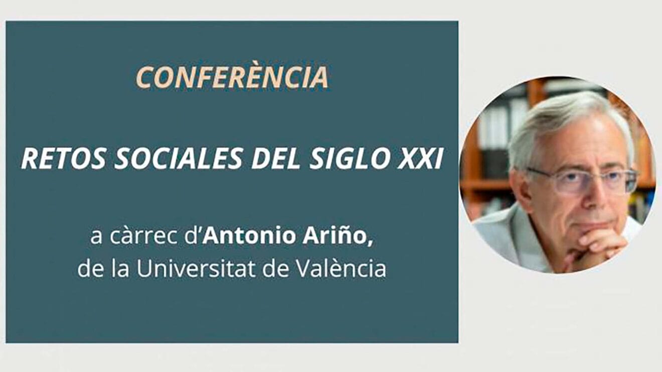 Conferencia de Antonio Ariño portada