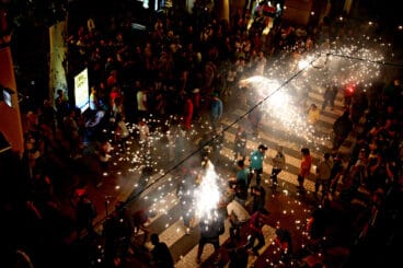 Correfoc en Dénia por el 9 d’Octubre 10