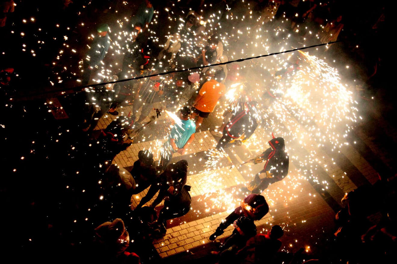 Correfoc en Dénia por el 9 d'Octubre 11