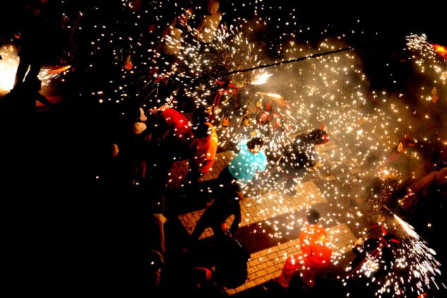 correfoc en denia por el 9 doctubre 12