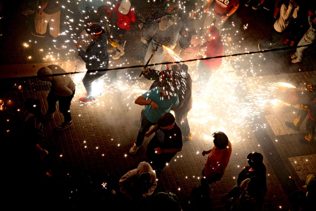 Correfoc en Dénia por el 9 d'Octubre 14