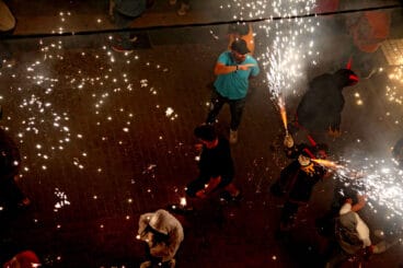 Correfoc en Dénia por el 9 d’Octubre 16