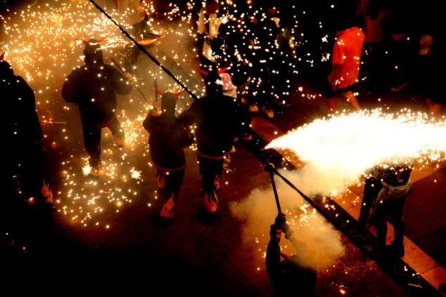 correfoc en denia por el 9 doctubre 20