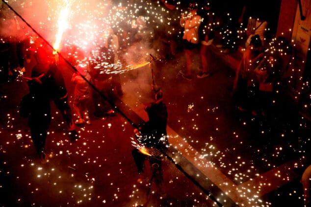 correfoc en denia por el 9 doctubre 21
