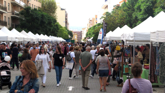Imagen: Feria Dénia Stock en la calle La Via