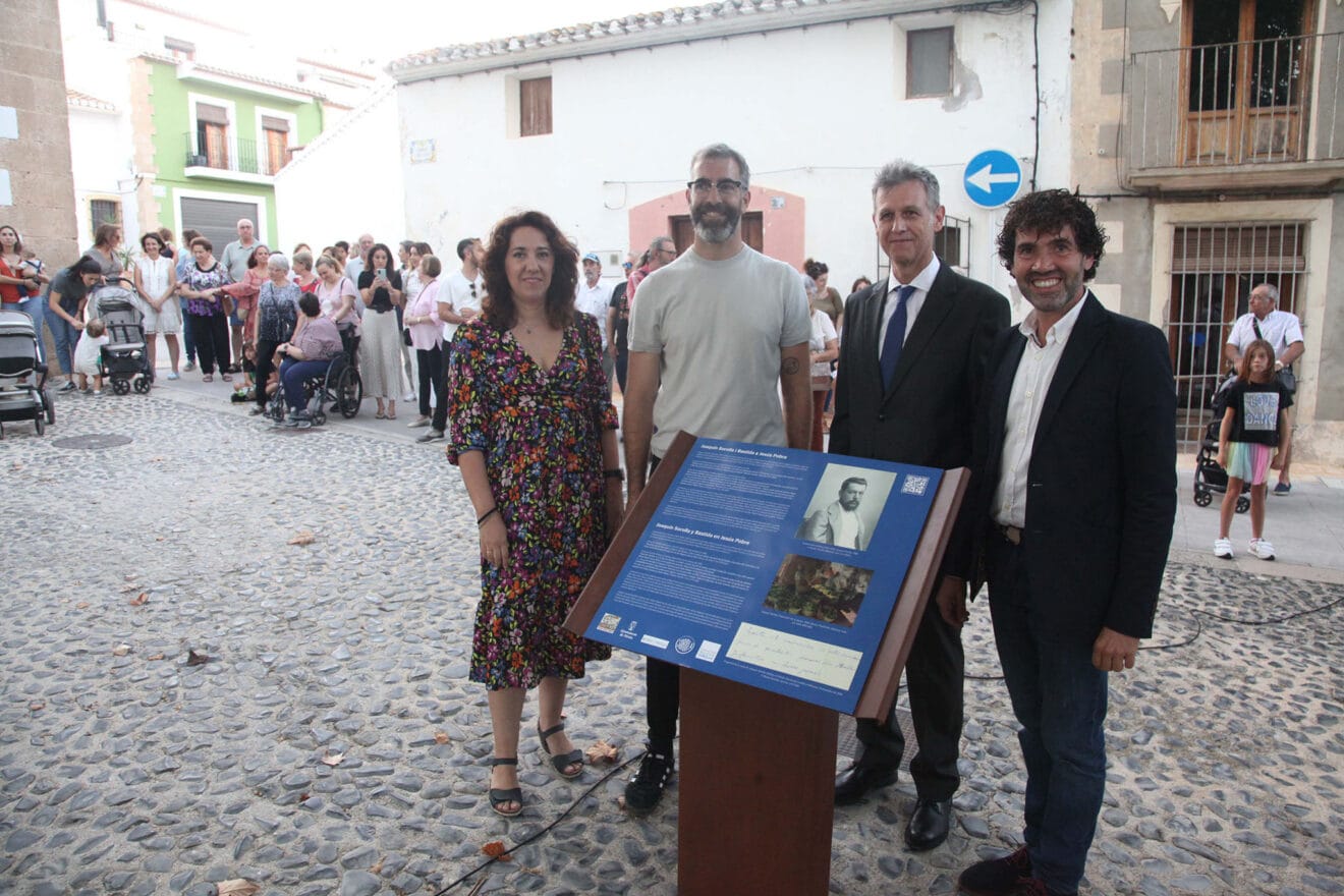 Homenaje de Jesús Pobre a Sorolla