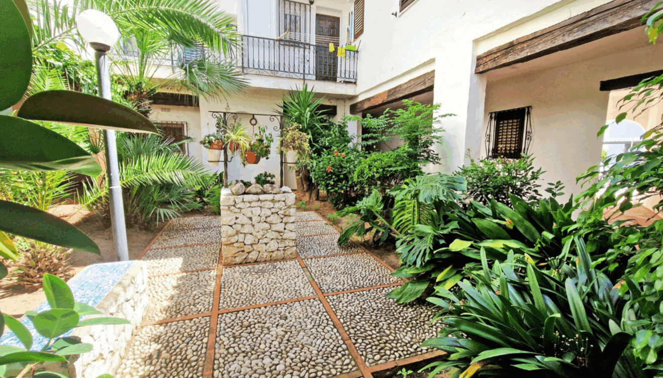 Jardin del alojamiento Estudio Andaluz