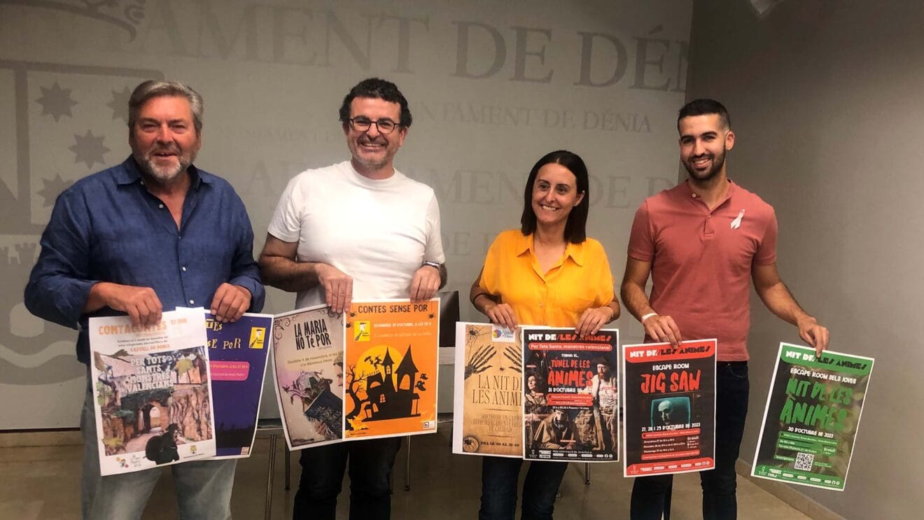 Presentación de La nit de les ànimes de Dénia