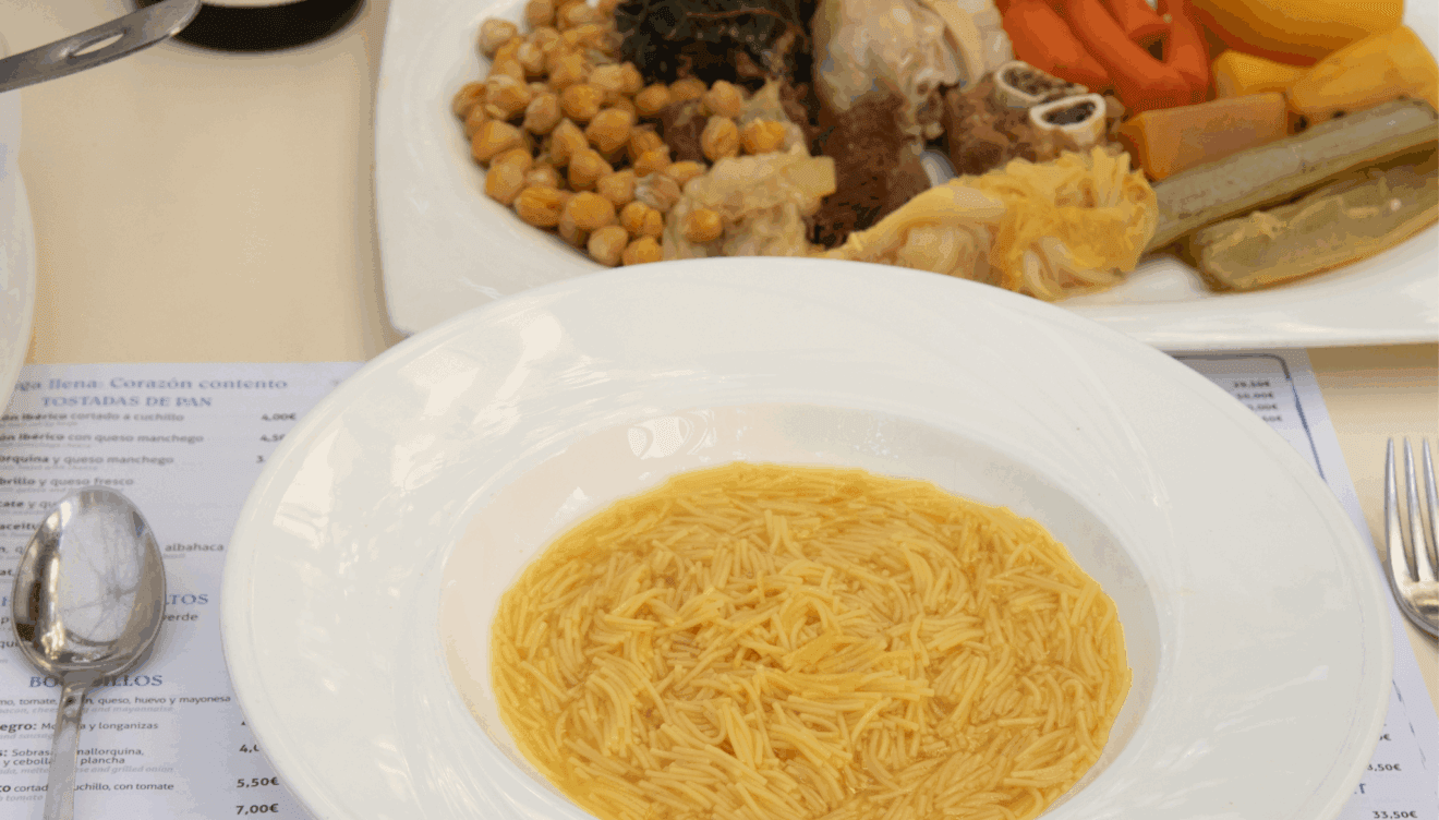 Rico puchero en Tasca Eulalia