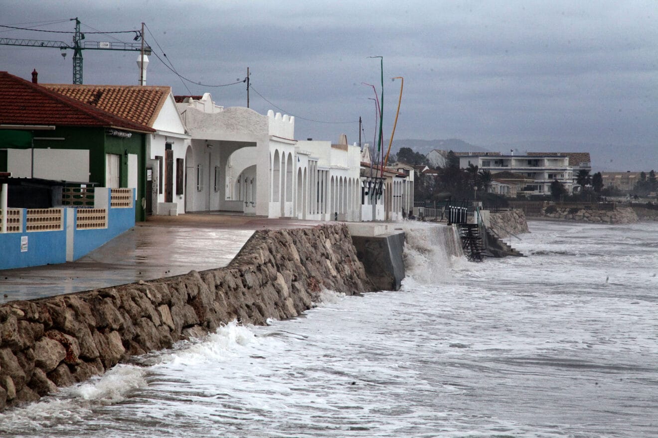 Viviendas de la costa norte de Dénia