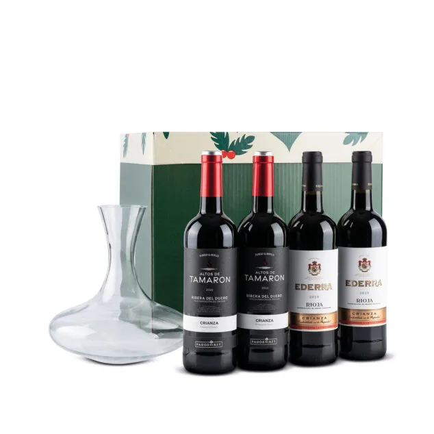 disfruta de un lote especial con diferentes vinos