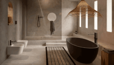 La mejor combinación para conseguir un baño con estilo