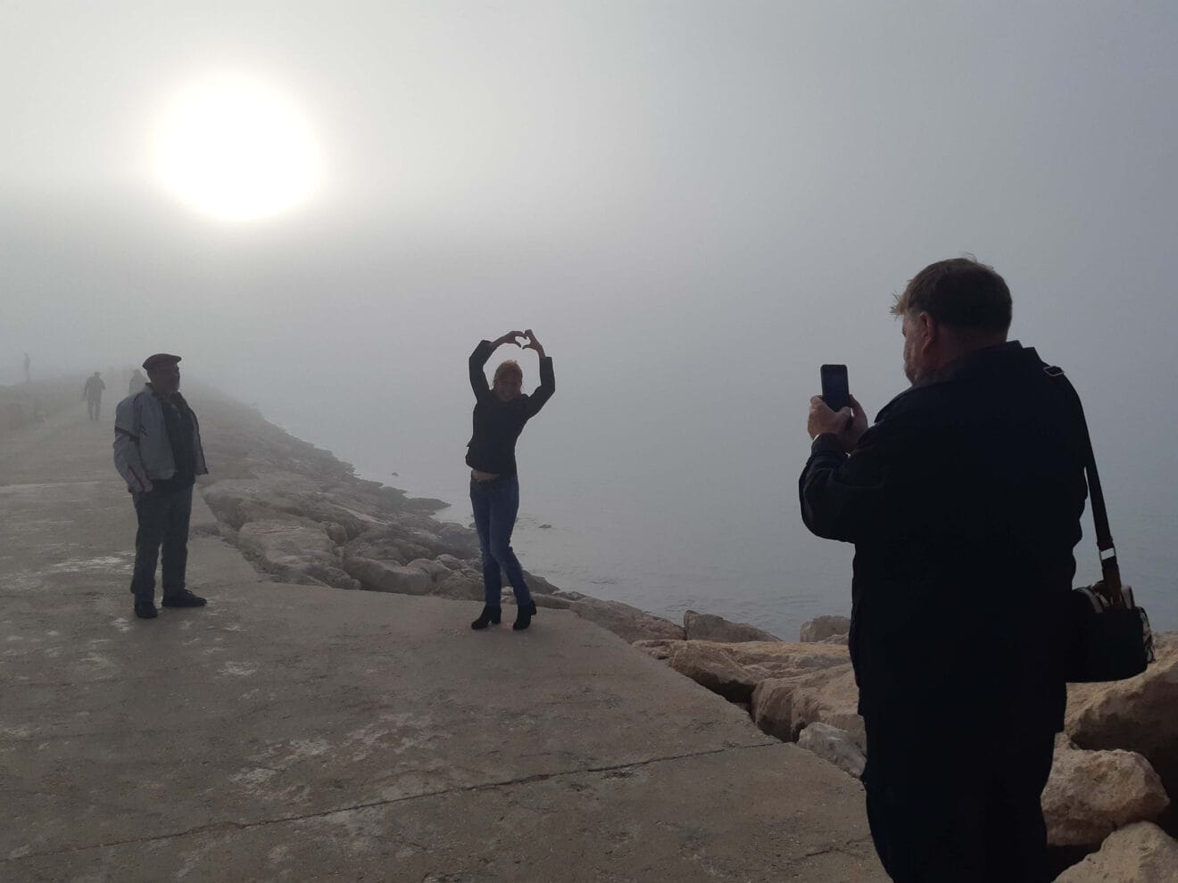 La niebla envuelve Dénia 09