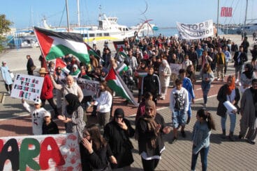 Manifestación por la paz en Gaza 10