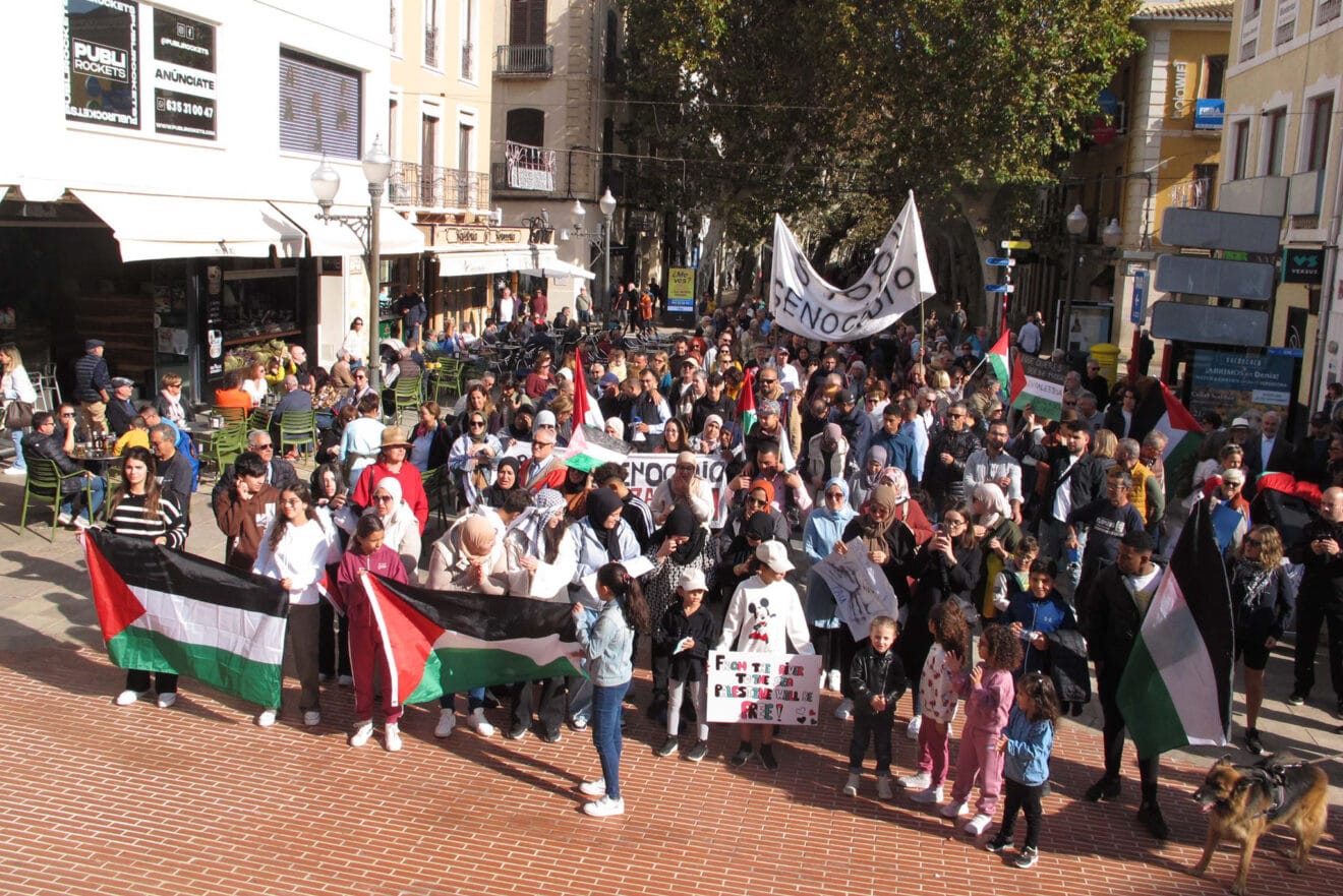 Manifestación por la paz en Gaza 15