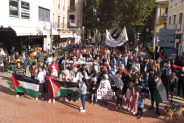 Manifestación por la paz en Gaza 15