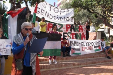 Manifestación por la paz en Gaza 18