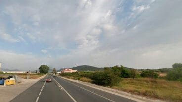 n 332 entre pedreguer y gata de gorgos